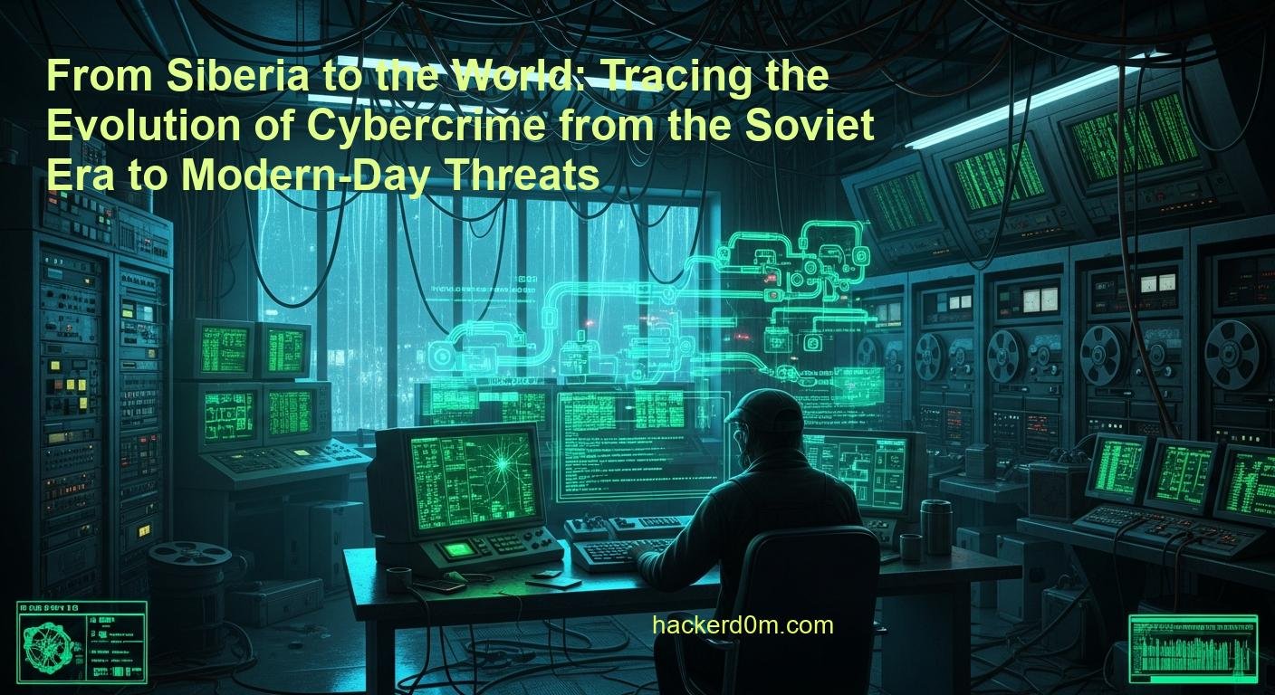 From Siberia to the World: Tracing the Evolution of Cybercrime from the Soviet Era to Modern-Day Threats